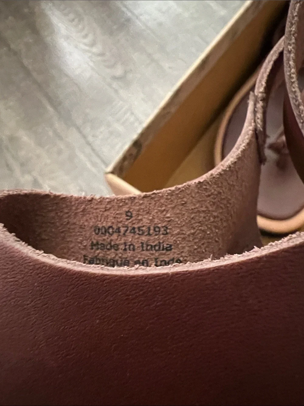 Free People Evie Wrap Coconut Shell Brown Leather T-Strap Sandals